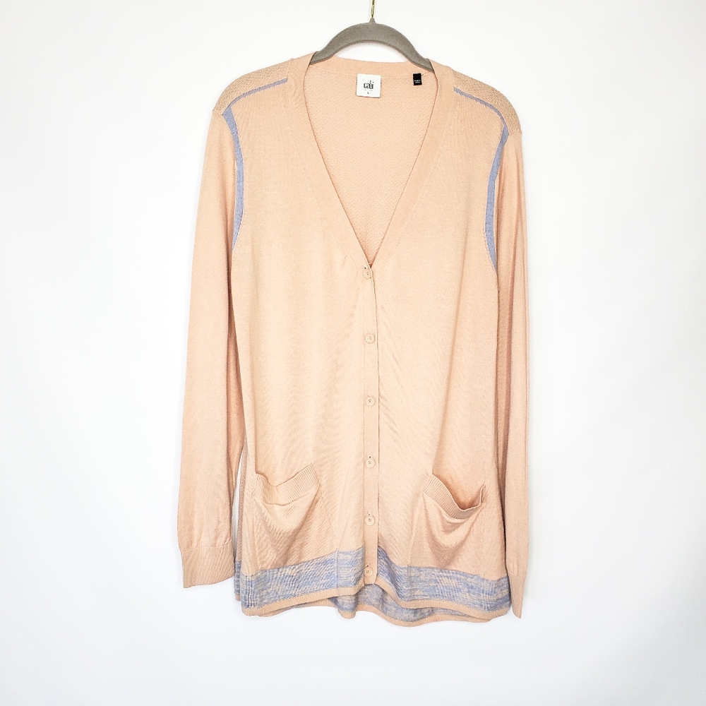 Cabi Lucy Long Sleeve Button Up Pockets Cardigan - Picture 8 of 15